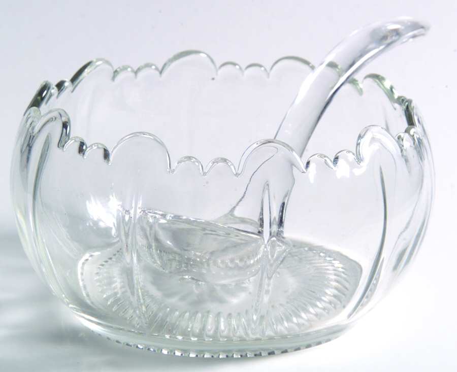 Martha Clear Martha/279 Cupped Mayonnaise with Ladle by Cambridge-1
