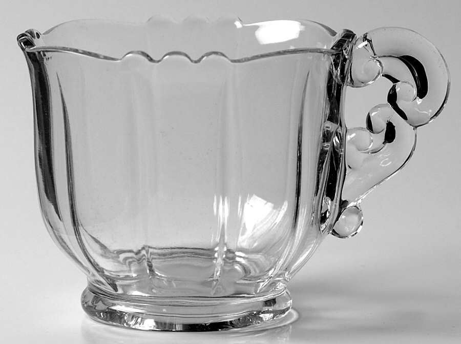 Martha Clear Plain Foot 5 Oz Martha Punch Cup by Cambridge-1