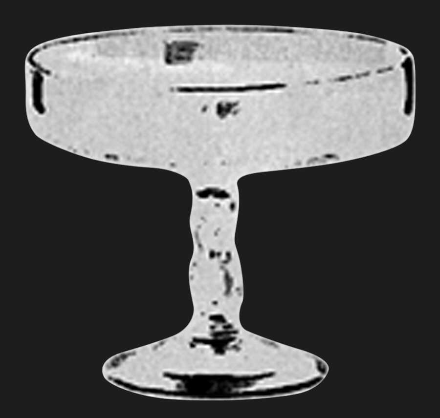 Martha Clear 3600/2 5" Height X 5" Width Low Candy/Comport by Cambridge-1