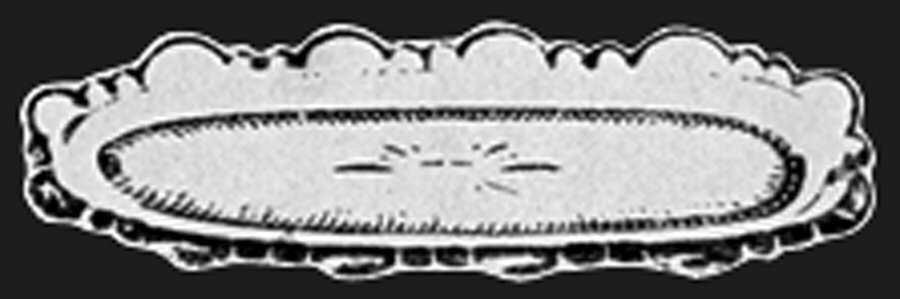 Martha Clear Martha/160 9" Asparagus Tray by Cambridge-1