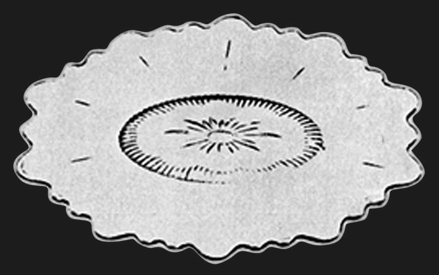 Martha Clear Martha/161 12" Oval Plate by Cambridge-1