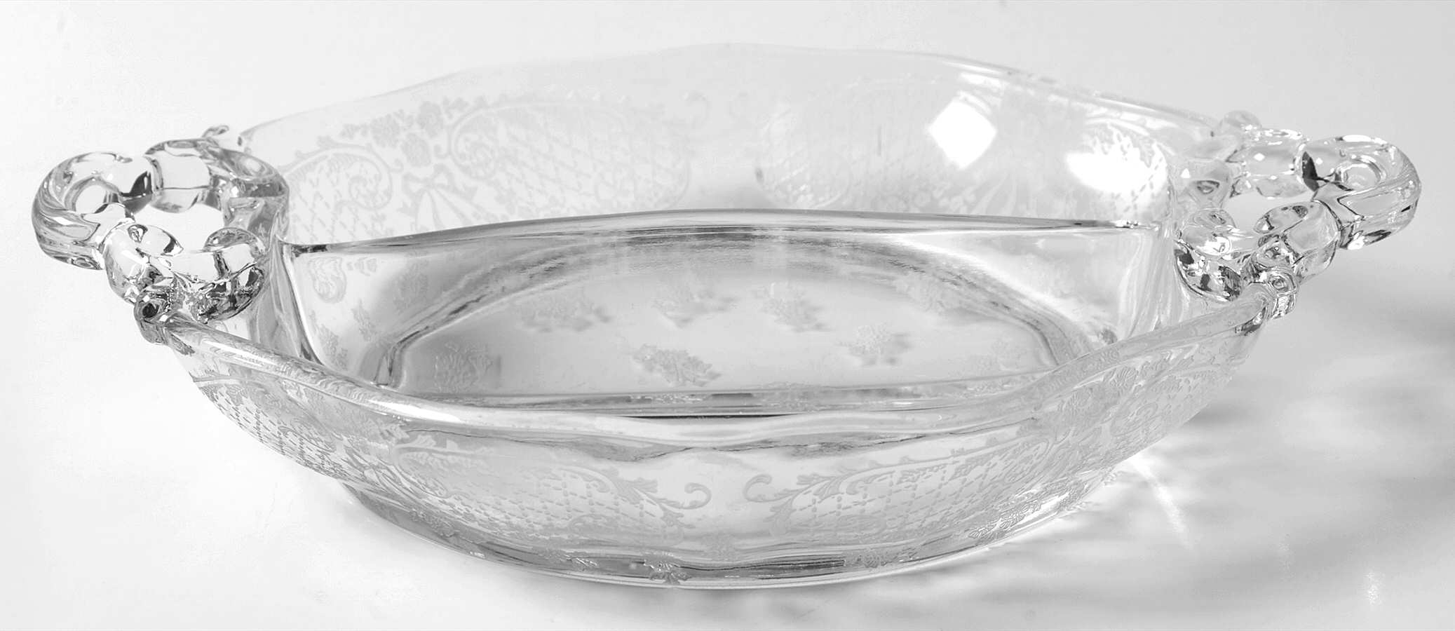 Minerva Clear (Stem 3500) 3400/90 Shape 2 Part Handled Relish by Cambridge-1