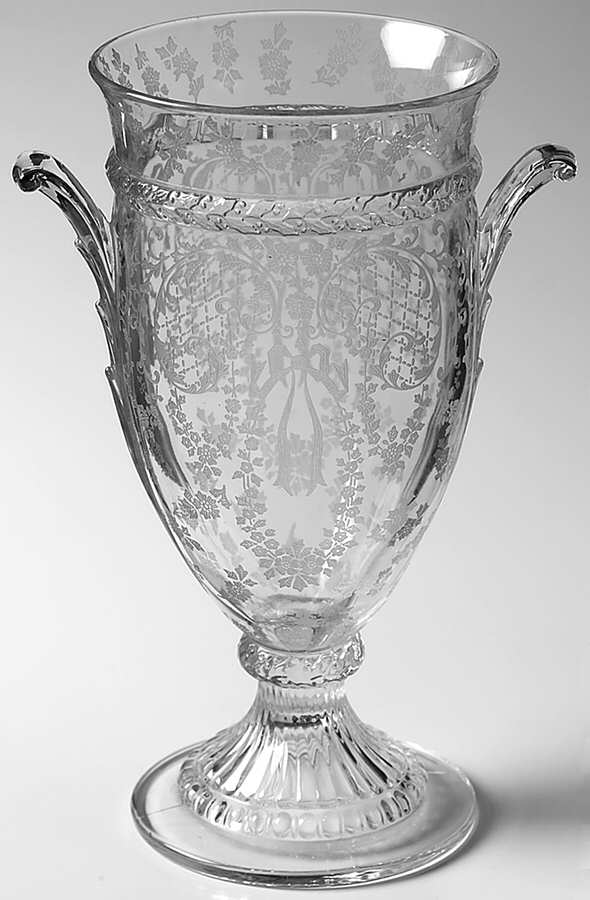 Minerva Clear (Stem 3500) 10" Urn Vase by Cambridge-1