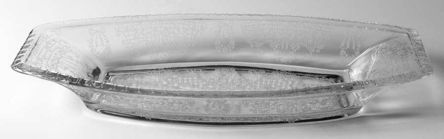 Minerva Clear (Stem 3500) Celery Dish (Shape 3500) by Cambridge-1