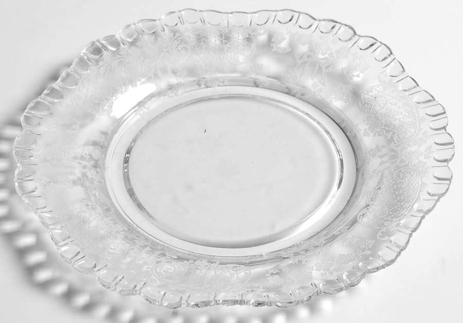 Minerva Clear (Stem 3500) Bread & Butter Plate (Shape 3500) by Cambridge-1