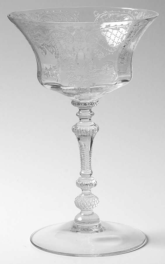 Minerva Clear (Stem 3500) Champagne/Tall Sherbet by Cambridge-1