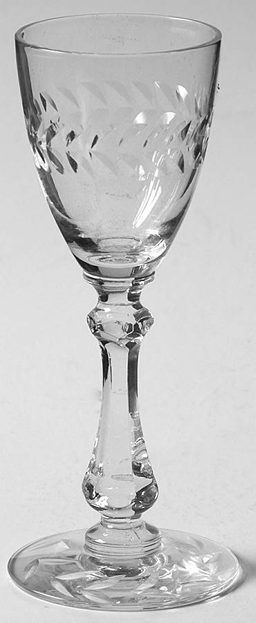 Minton Wreath Cordial Glass by Cambridge-1