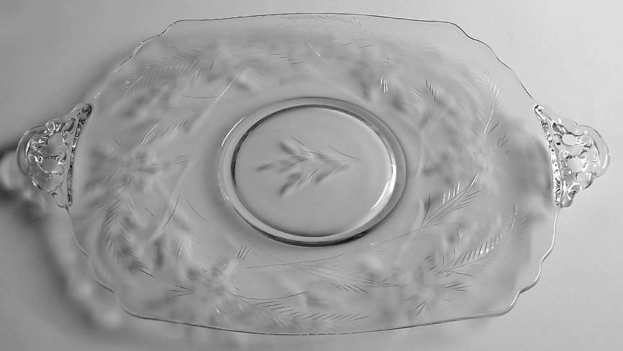 Montrose 16" Handled Plate (Shape 3400) by Cambridge-1