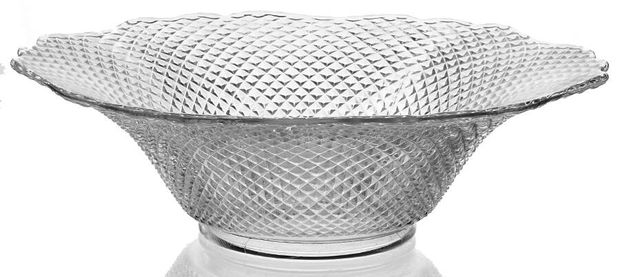 Mt. Vernon Clear Large Footed Fruit Bowl by Cambridge-1