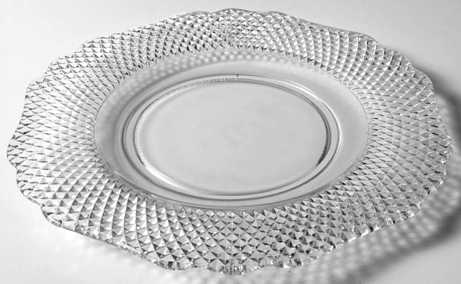 Mt. Vernon Clear Dinner Plate by Cambridge-1