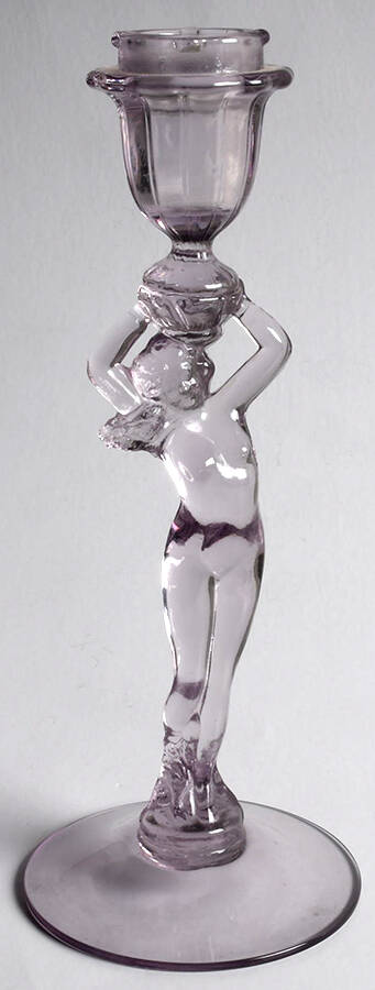 Nude Stems-All Colors & Variations Candlestick-No Bobeche/Prisms by Cambridge-1