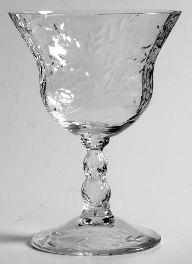 Petite (Cut #988) Oyster or Fruit Cocktail by Cambridge-1