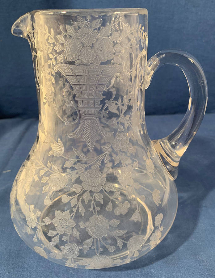 Portia Clear (Stem 3121) Nite Set Carafe No Tumbler by Cambridge-1