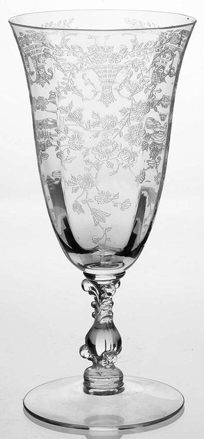 Portia Clear (Stem 3121) 10 Oz Footed Tumbler by Cambridge-1