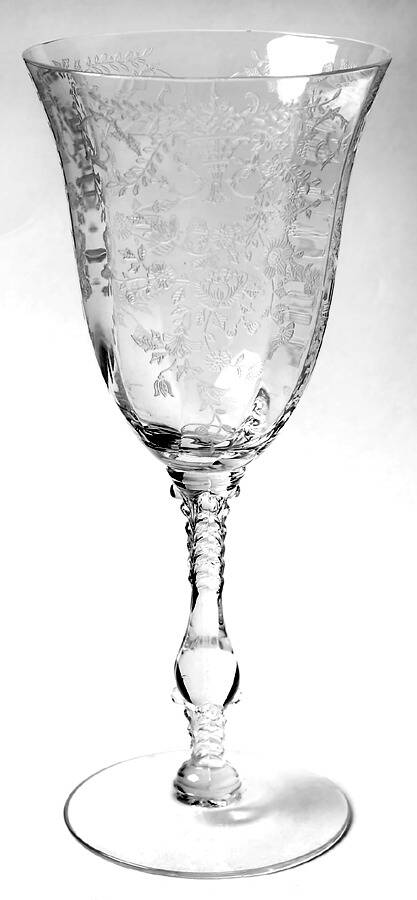 Portia Clear (Stem 3121) Water Goblet by Cambridge-1