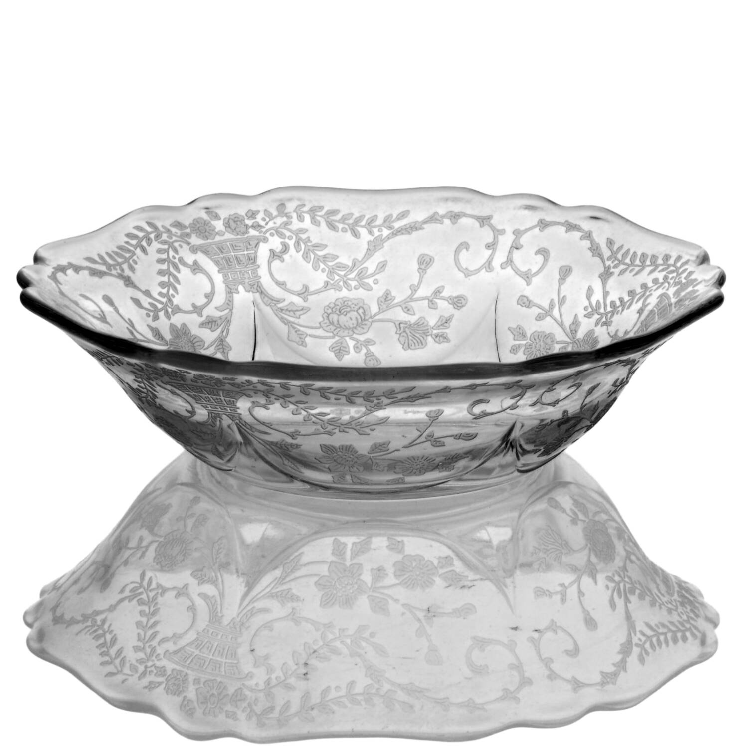 Portia Clear (Stem 3121) 5" Fruit Bowl (Shape 3400) by Cambridge-1