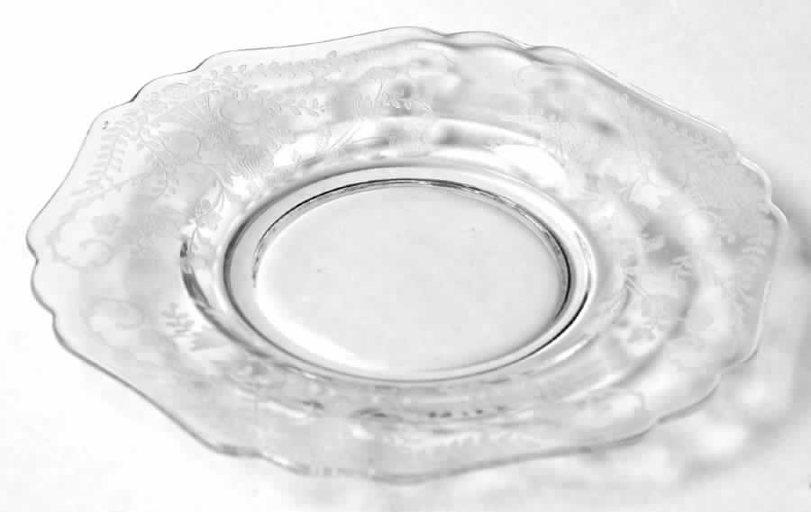 Portia Clear (Stem 3121) Bread & Butter Plate by Cambridge-1