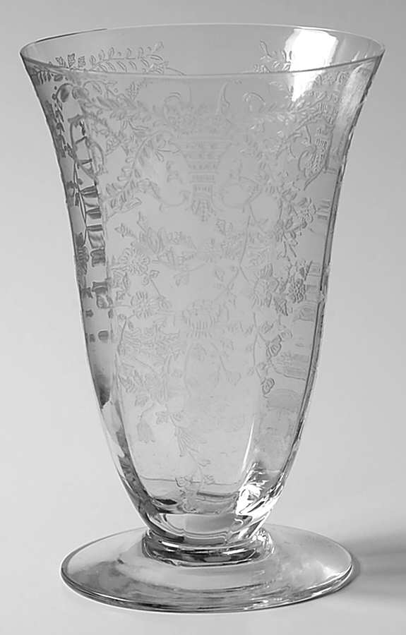 Portia Clear (Stem 3121) 10 Oz Footed Water Tumbler by Cambridge-1