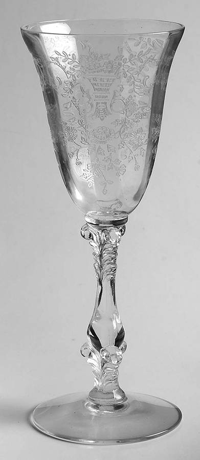 Portia Clear (Stem 3121) Wine Glass by Cambridge-1