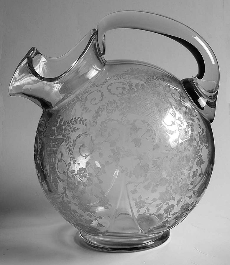 Portia Clear (Stem 3121) 3400/38 80 Oz Non Optic Ball Jug by Cambridge-1