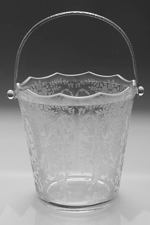 Portia Clear (Stem 3121) 3400/851 Ice Bucket with Handle by Cambridge-1
