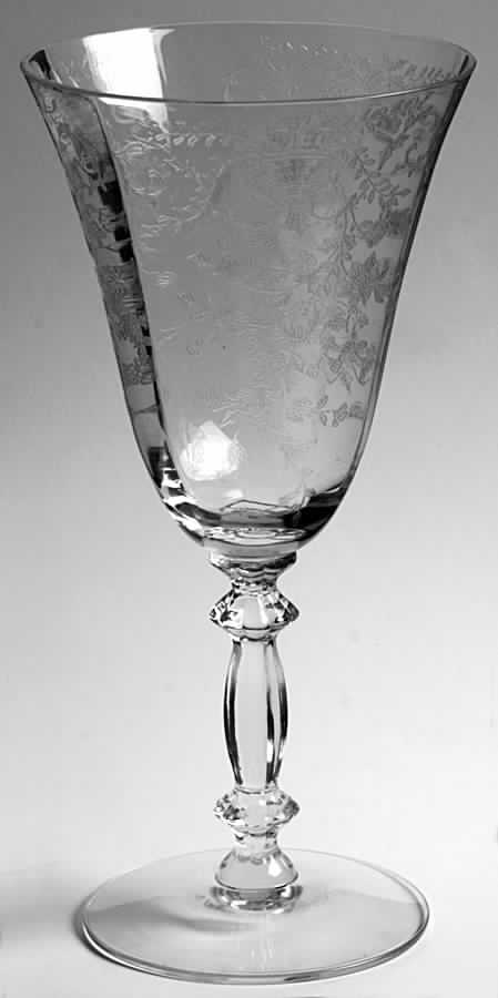 Portia Clear (Stem 3130) Water Goblet by Cambridge-1
