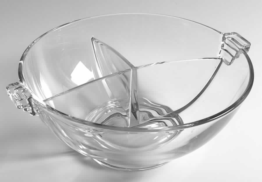 Pristine (Stem 1936) 3-Section Divided Bowl by Cambridge-1