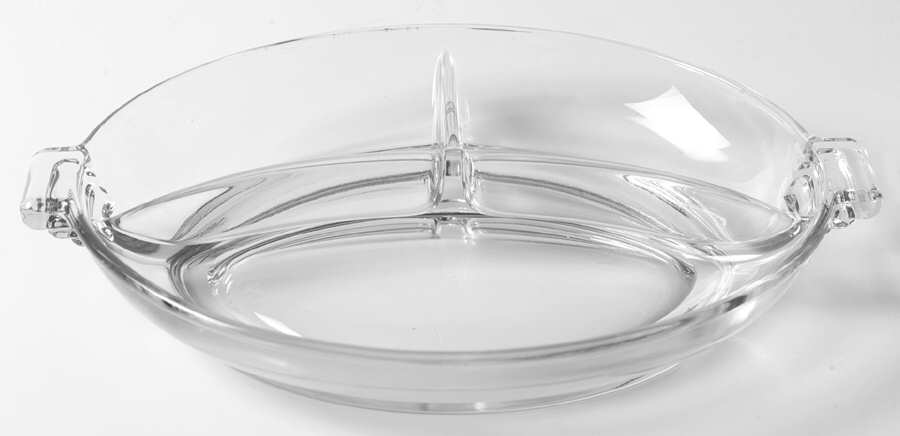 Pristine (Stem 1936) 8" Round 3 Part Relish by Cambridge-1