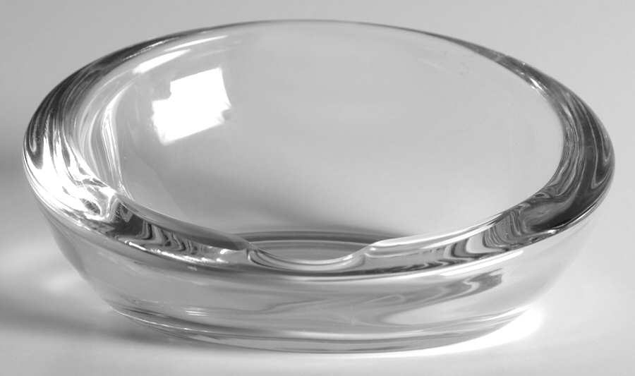 Pristine (Stem 1936) 4" Clear Round Ashtray by Cambridge-1