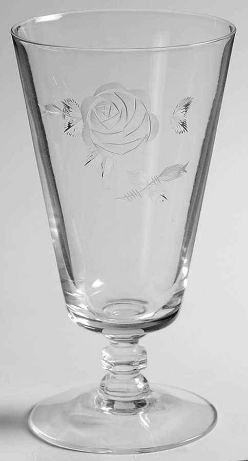 Radiant Rose (Stem#1958, Cut) Iced Tea by Cambridge-1