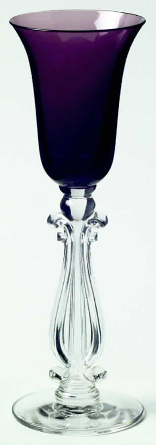 Regency Amethyst Cordial Glass by Cambridge-1