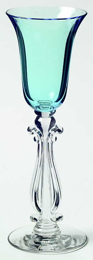 Regency Tahoe Blue Cordial Glass by Cambridge-1