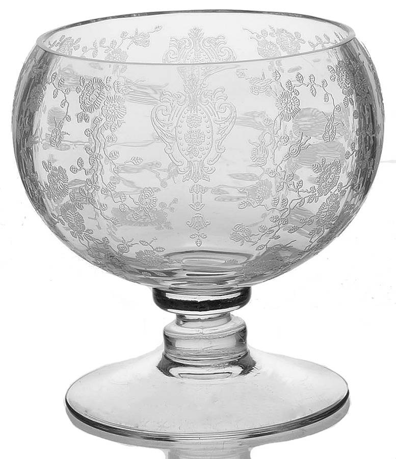 Rose Point Clear Cocktail Icer No Liner by Cambridge-1