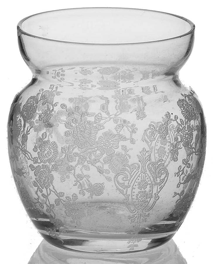 Rose Point Clear Mustard No Lid by Cambridge-1