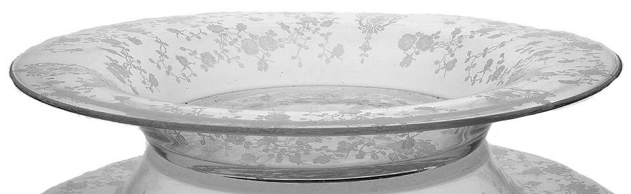 Rose Point Clear 12" Float Bowl by Cambridge-1