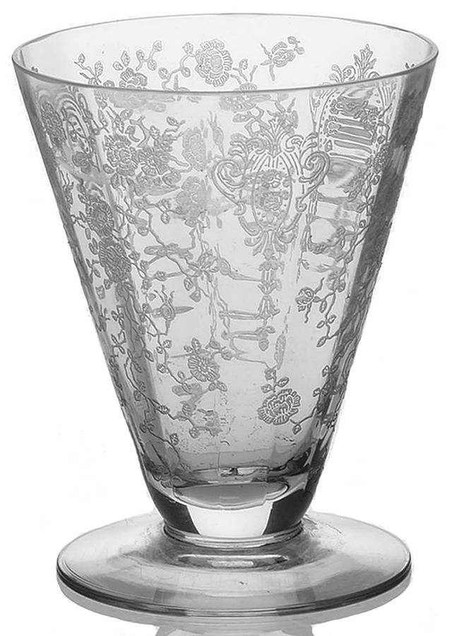 Rose Point Clear 3 1/2 Oz Canape Set Footed Cocktail by Cambridge-1
