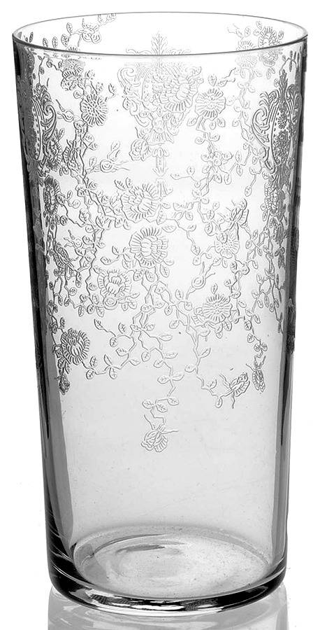 Rose Point Clear 14 Oz Straight Soda Tumbler by Cambridge-1