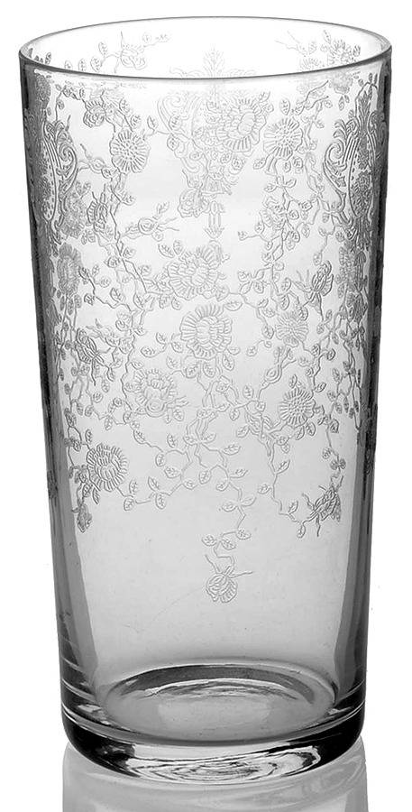 Rose Point Clear 12 Oz Straight Soda Tumbler by Cambridge-1