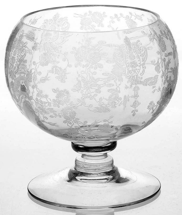 Rose Point Clear Cocktail Icer No Liner by Cambridge-1