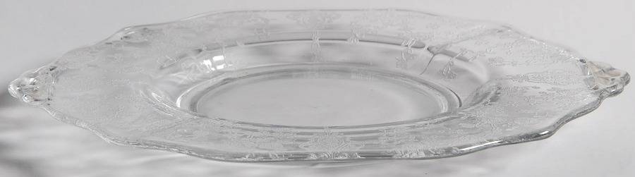 Rose Point Clear Shape 3400 Mayonnaise Underplate by Cambridge-1