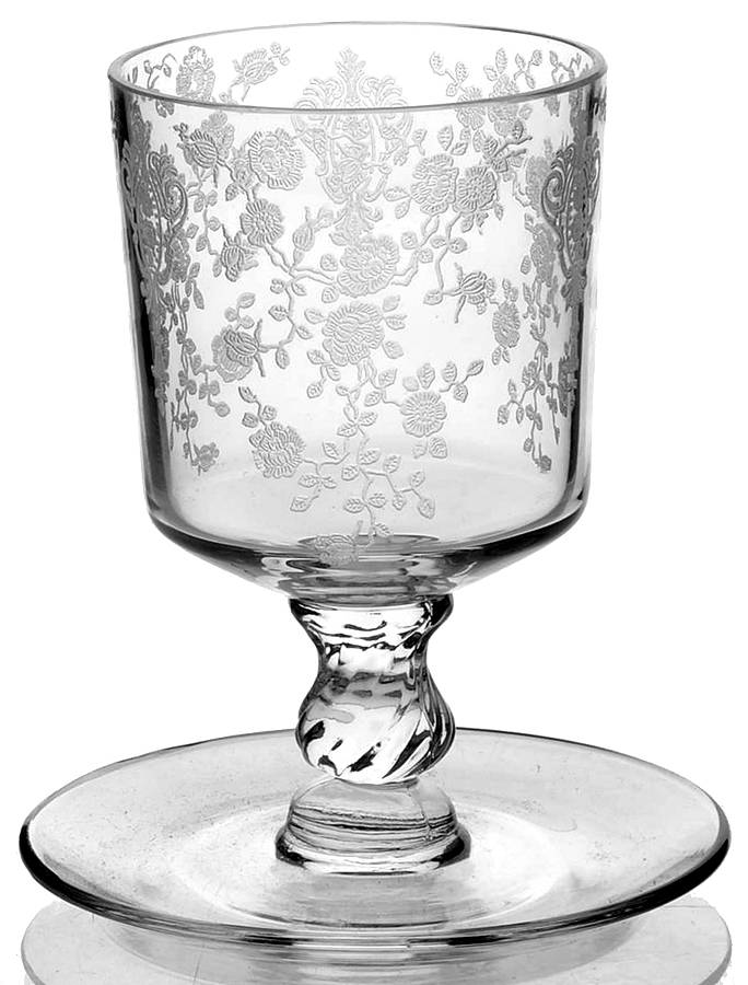 Rose Point Clear Cigarette Holder by Cambridge-1