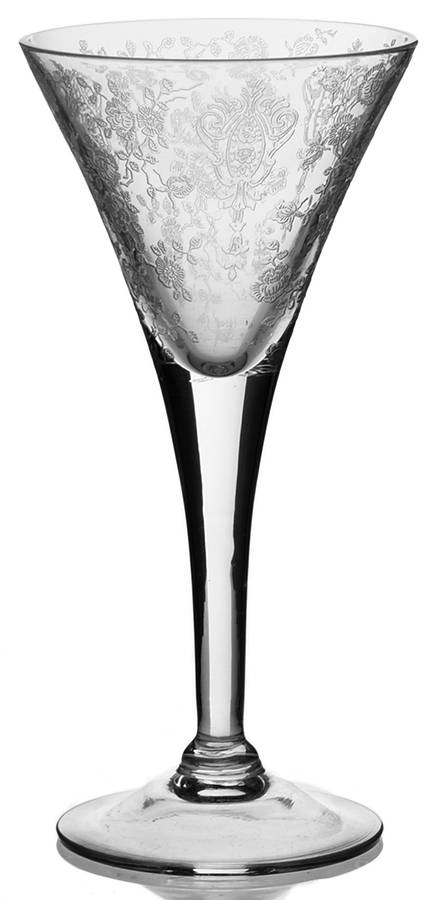 Rose Point Clear Sherry Glass by Cambridge-1