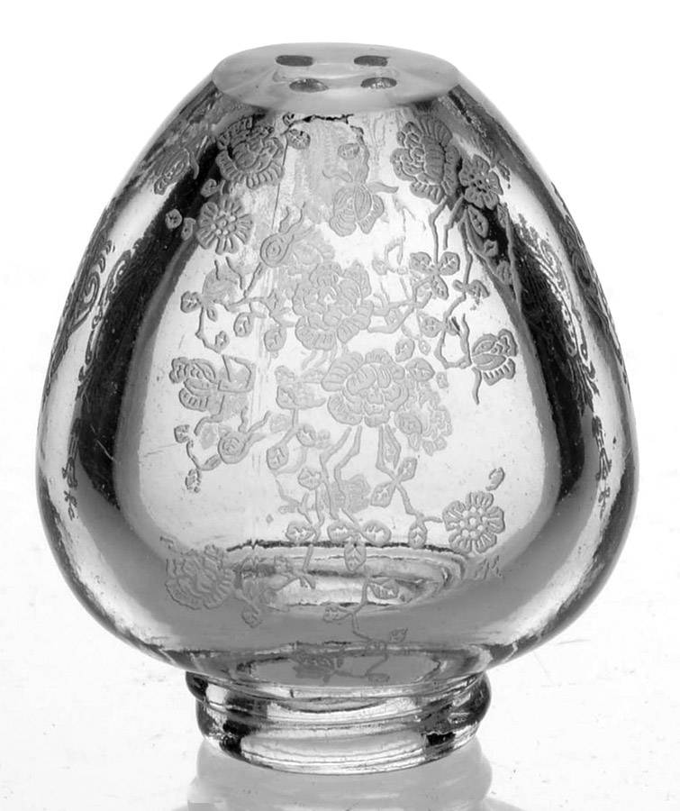 Rose Point Clear Shaker No Glass Lid/Base by Cambridge-1