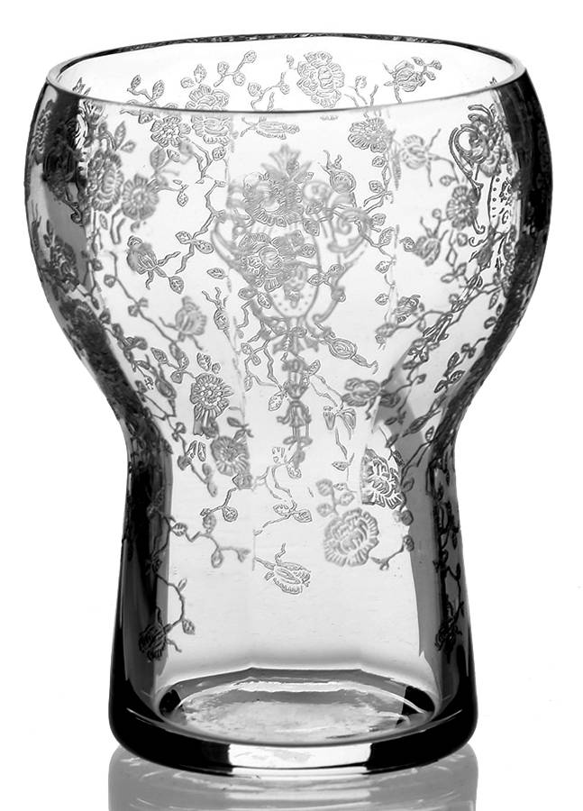 Rose Point Clear 5 Oz Flat Tumbler (3400/38) by Cambridge-1