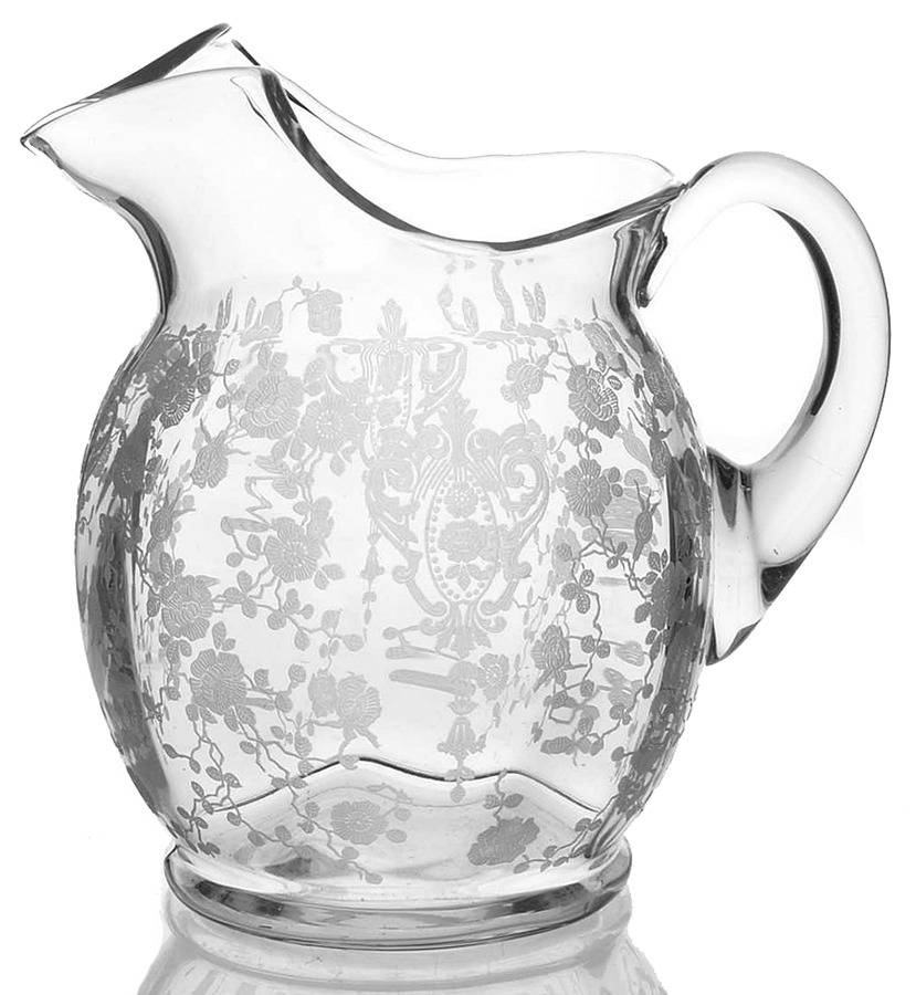 Rose Point Clear 32 Oz Jug by Cambridge-1