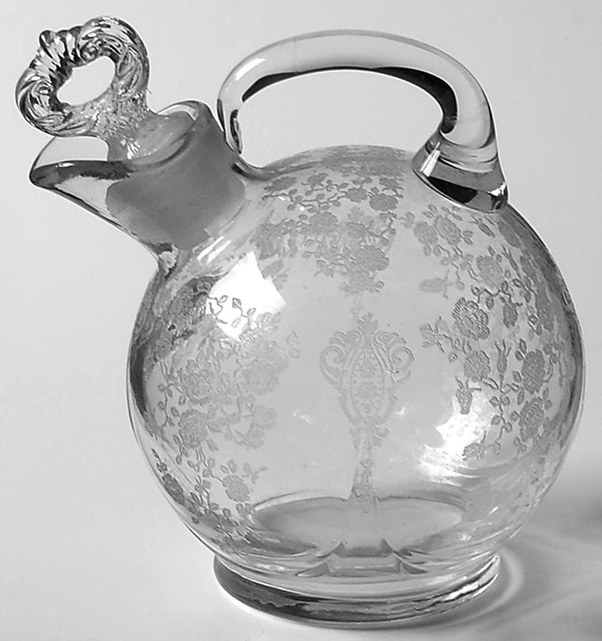 Rose Point Clear 3400/99 6 Oz Oil with Stopper by Cambridge-1