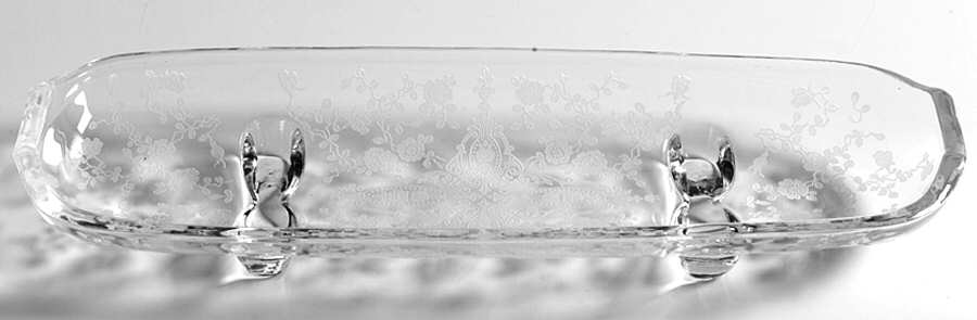 Rose Point Clear Corn Holder by Cambridge-1