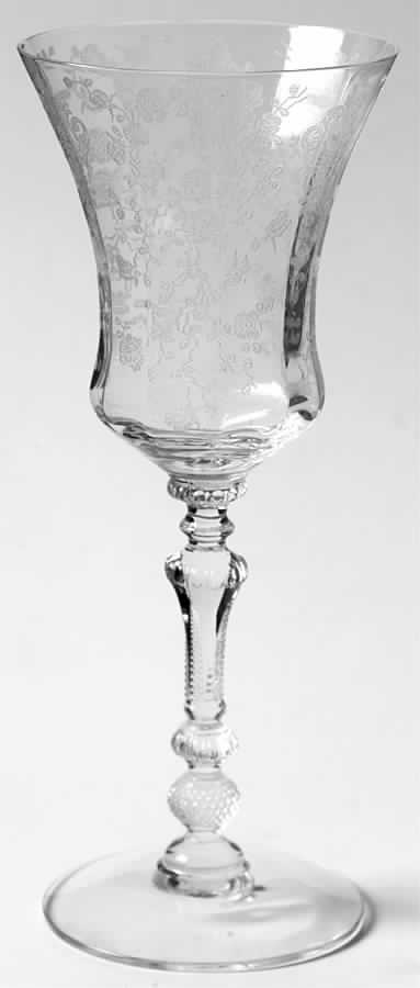 Rose Point Clear (Stem 3500) Claret Wine by Cambridge-1