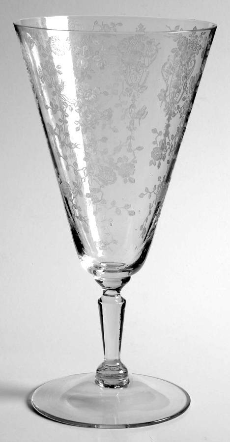 Rose Point Clear (Stem 3106) Iced Tea by Cambridge-1