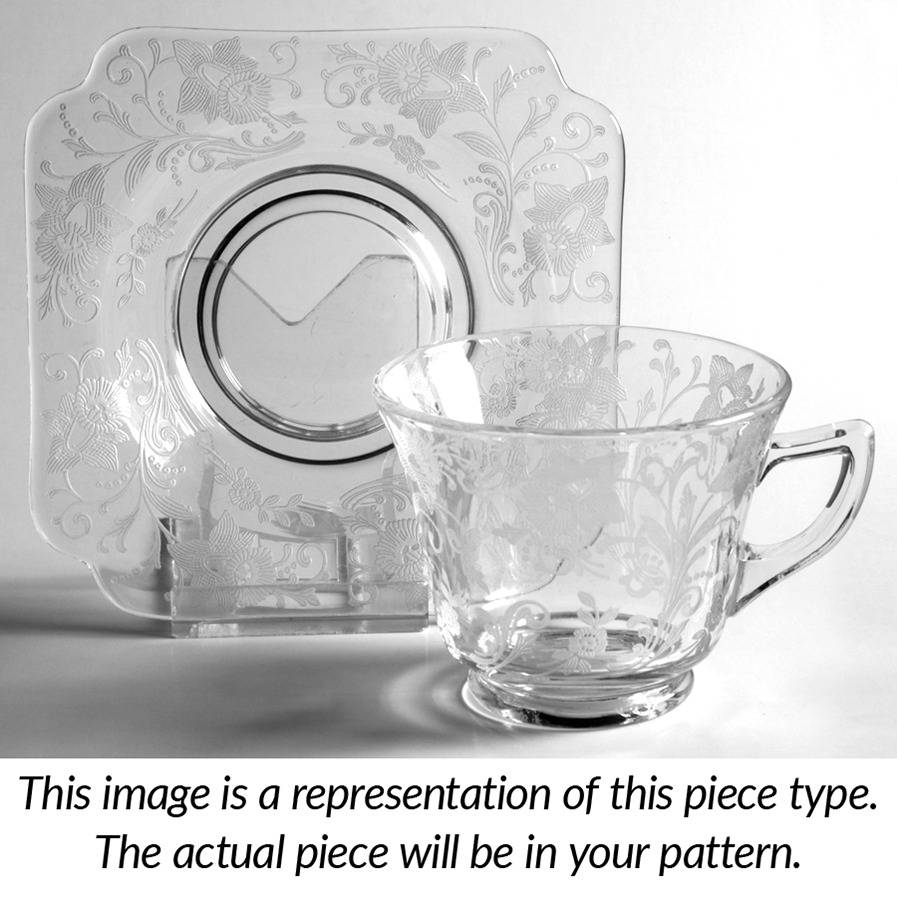 Roselyn Cup & Saucer Set by Cambridge-1